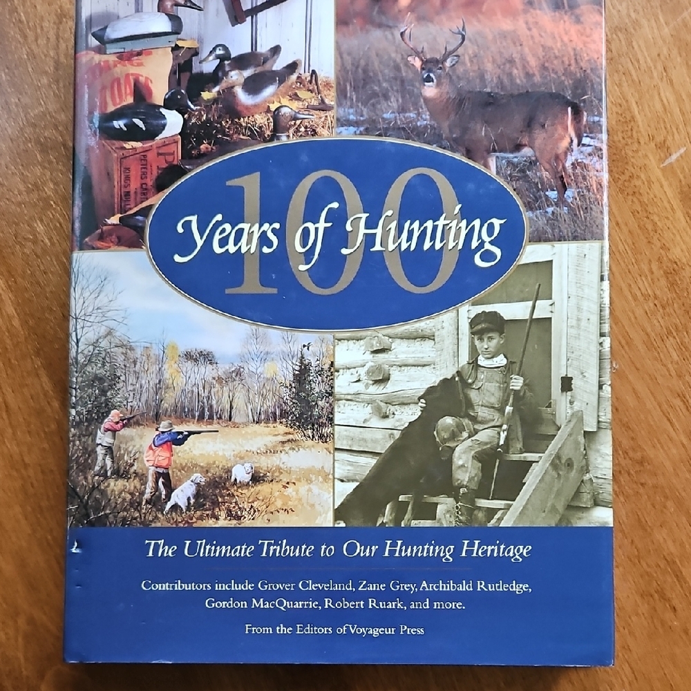 '100 Years of Hunting' Book - Blue Cover